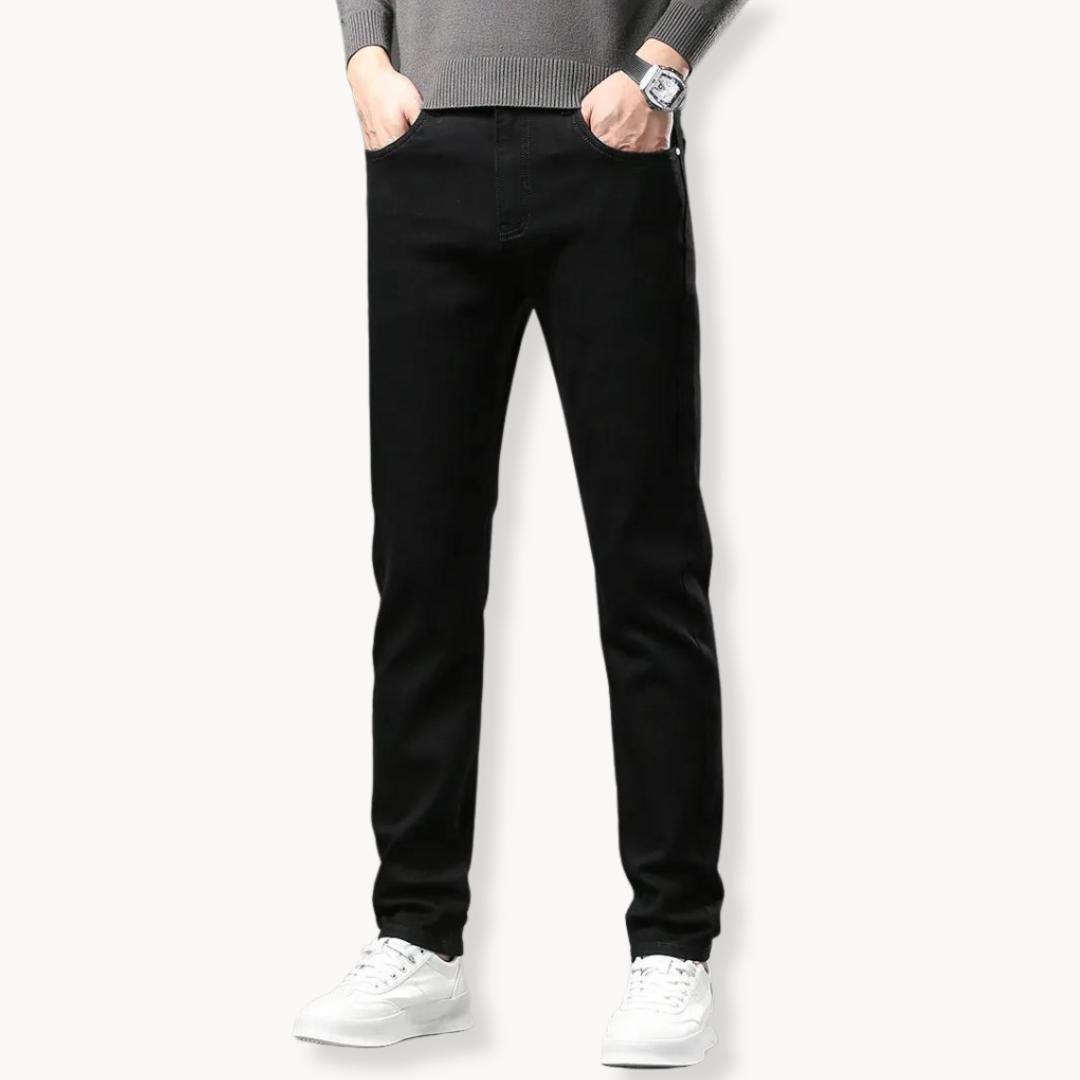 Winter Fleece-Lined Straight - Jeans CASA LARO MEN