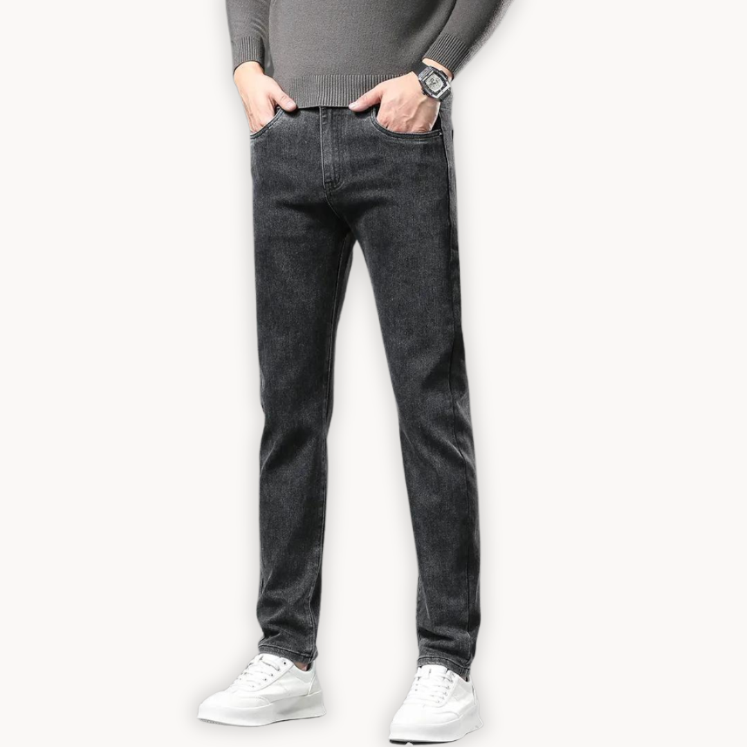 Winter Fleece-Lined Straight - Jeans CASA LARO MEN