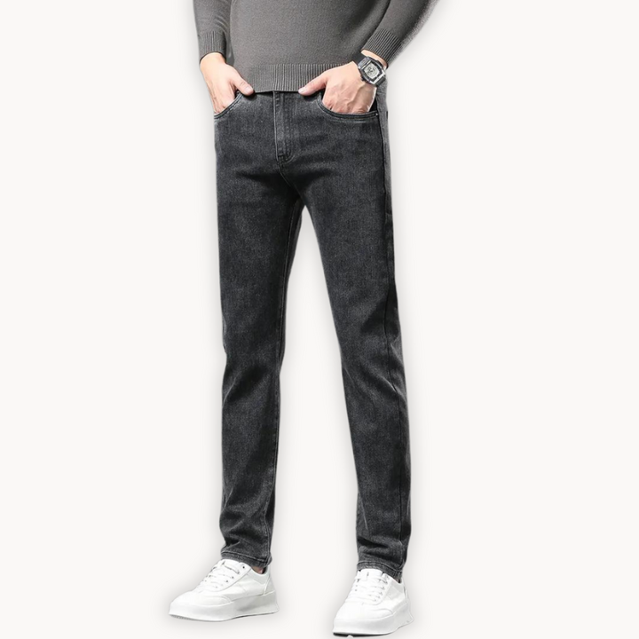 Winter Fleece-Lined Straight - Jeans CASA LARO MEN