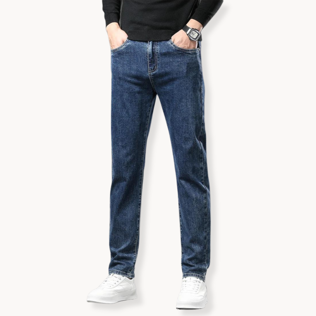 Winter Fleece-Lined Straight - Jeans CASA LARO MEN