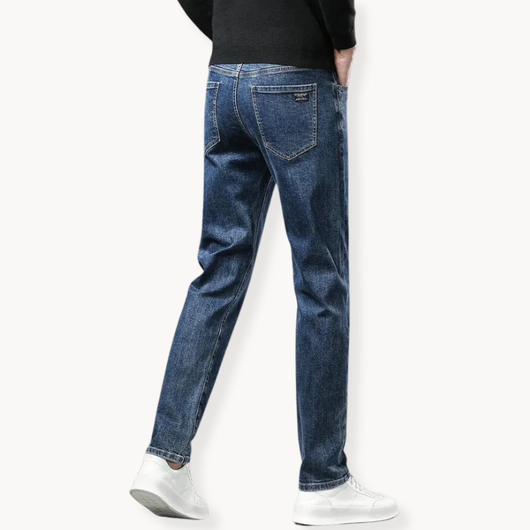 Winter Fleece-Lined Straight - Jeans CASA LARO MEN