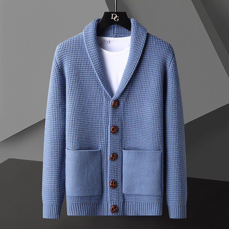 Wool Knit - Cardigan CASA LARO MEN