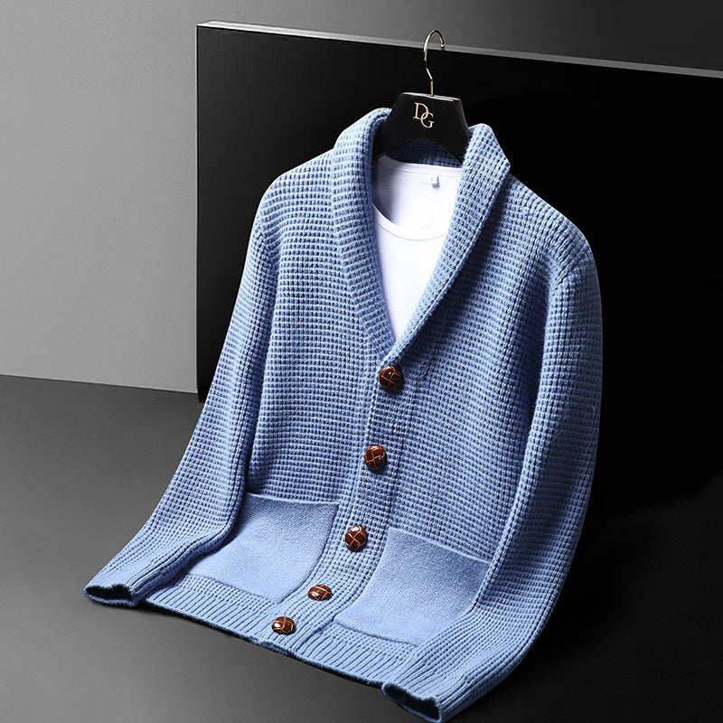 Wool Knit - Cardigan CASA LARO MEN