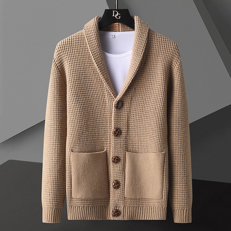 Wool Knit - Cardigan CASA LARO MEN