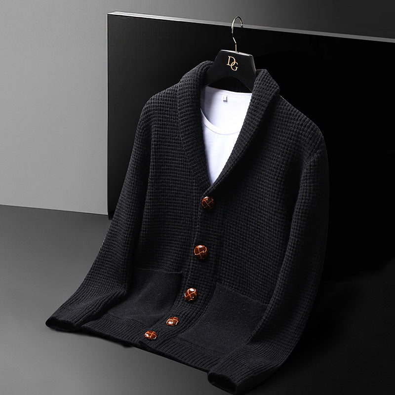 Wool Knit - Cardigan CASA LARO MEN