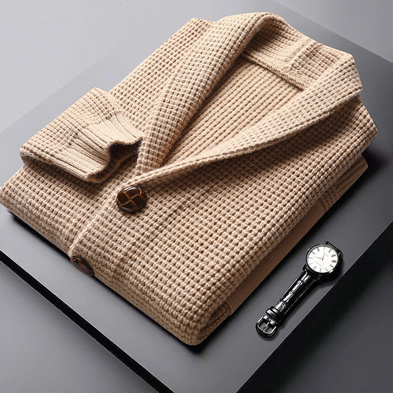 Wool Knit - Cardigan CASA LARO MEN