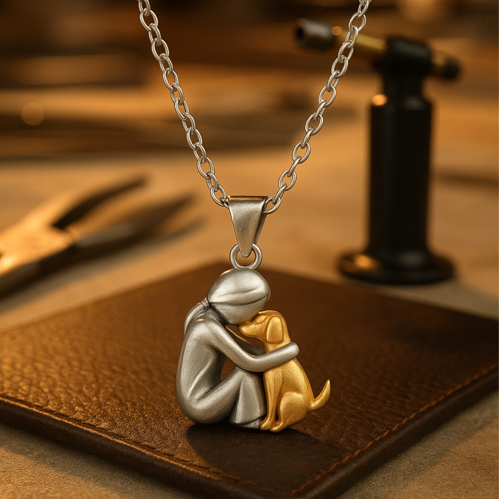 Xian - Embrace Pendant Necklace CASA LARO WOMEN