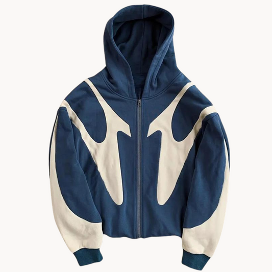 Zinedine Cotton Fleece Relaxed Fit - Hoodie CASA LARO MEN