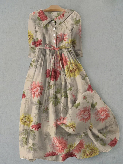 Estelle | Delicate dress with wildflowers
