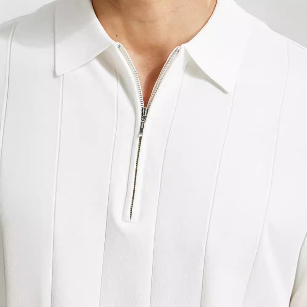 Zip Collar - Polo CASA LARO MEN
