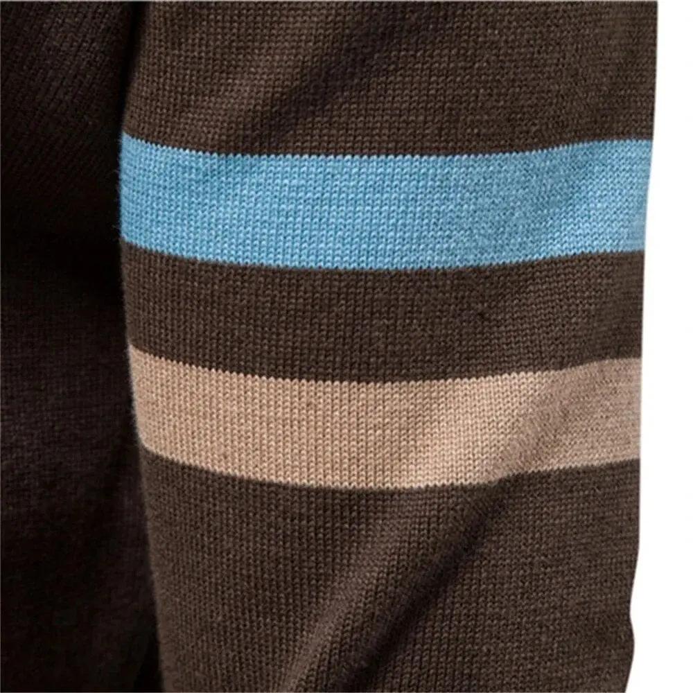 Zip Front Ribbed Knit - Sweater CASA LARO