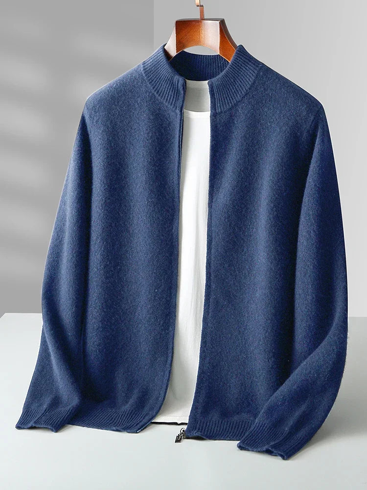 Zip-Up Knit - Cardigan CASA LARO MEN