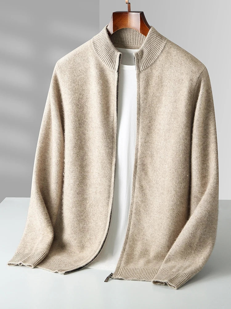 Zip-Up Knit - Cardigan CASA LARO MEN