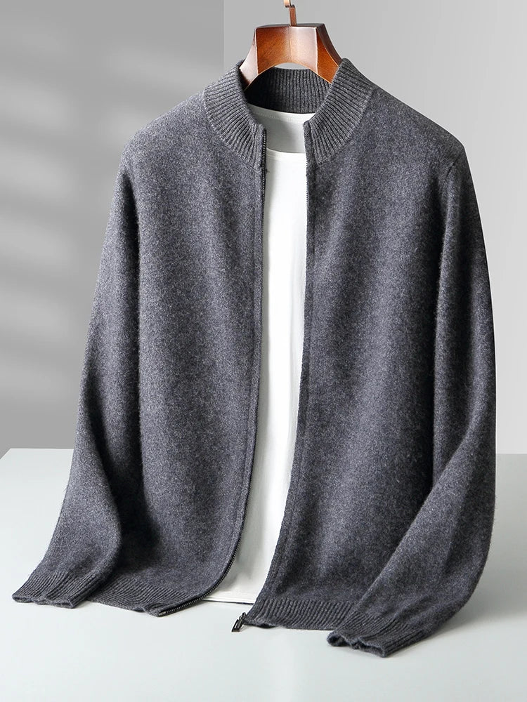 Zip-Up Knit - Cardigan CASA LARO MEN