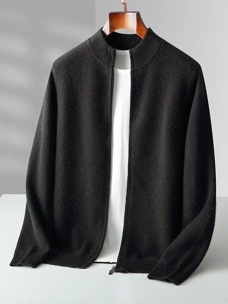 Zip-Up Knit - Cardigan CASA LARO MEN