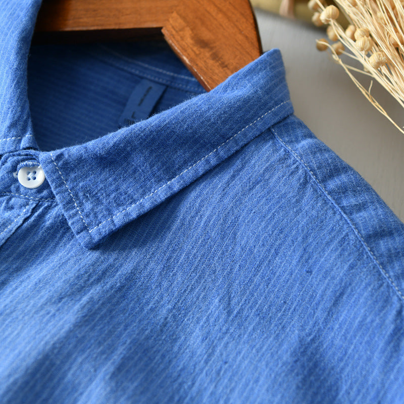 Zurich Washed Navy - Polo Shirt CASA LARO MEN
