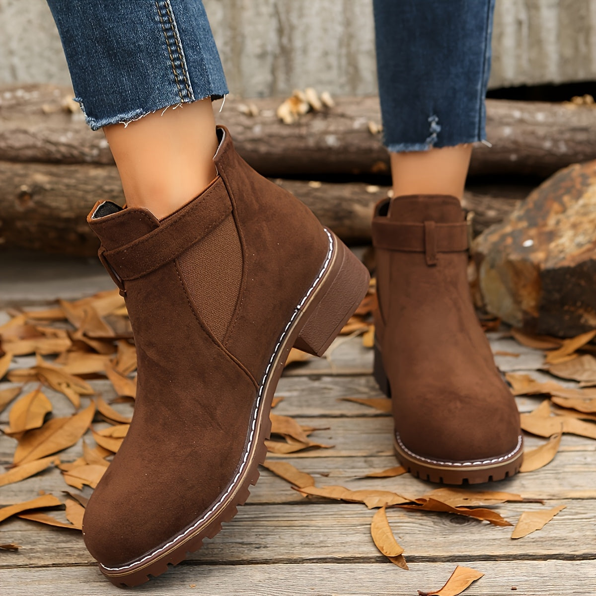 Siena Buckle Ankle - Boots
