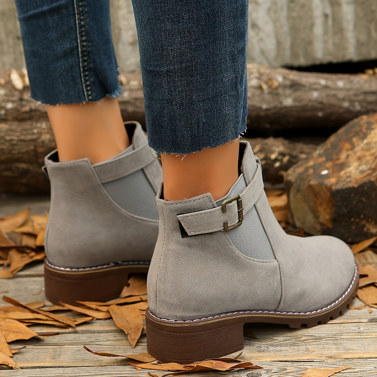 Siena Buckle Ankle - Boots