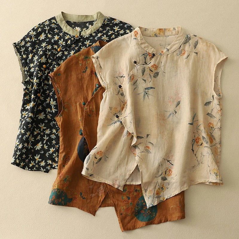 Elegant Linen - Blouse