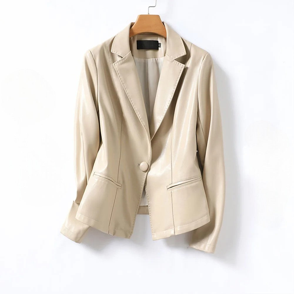 Lambskin Leather - Blazer