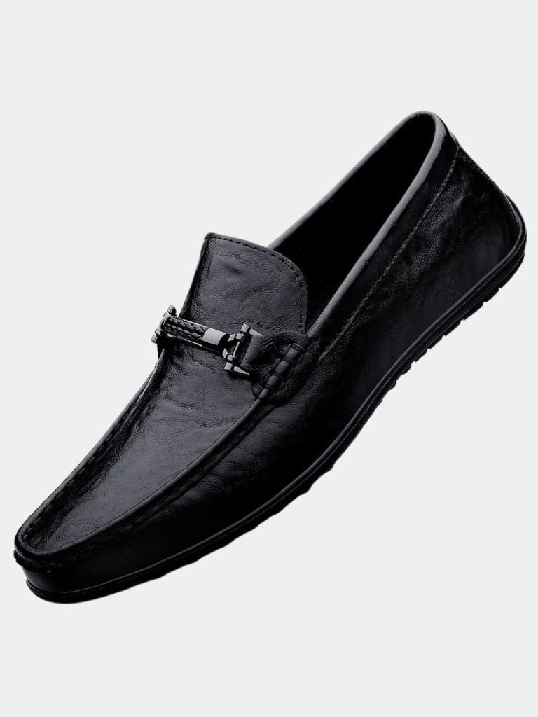 Belgravia Leather Loafers - Casa  Laro CASA LARO