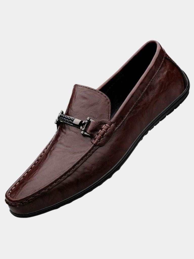 Belgravia Leather Loafers - Casa  Laro CASA LARO