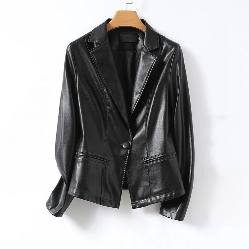 Lambskin Leather - Blazer
