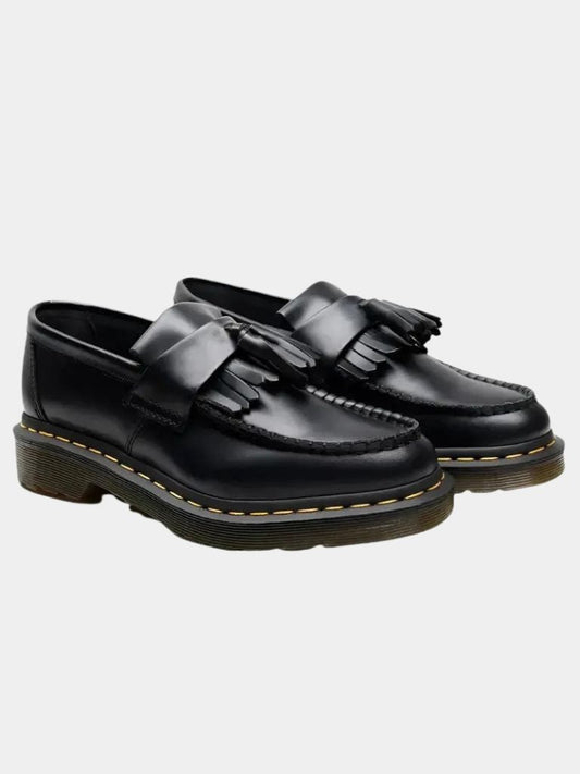 Black Leather Loafers - Casa  Laro CASA LARO