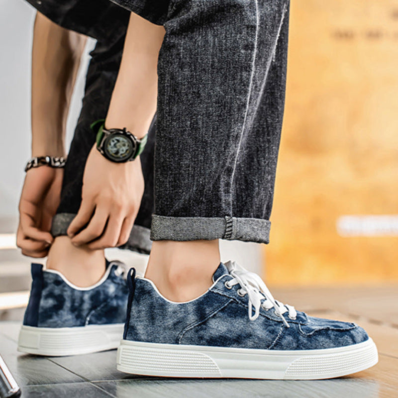 Harbor Washed Denim - Sneakers