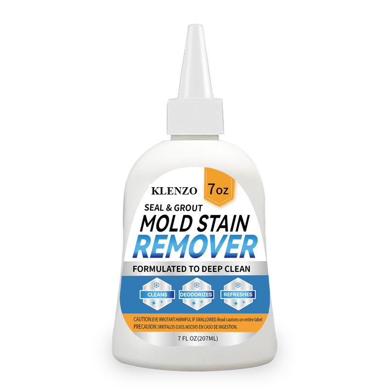 KLENZO 7oz no-scrub mould and grout stain remover gel bottle