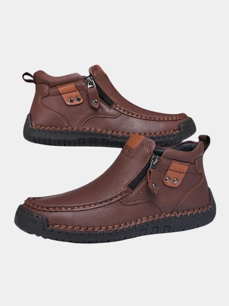 Brave Leather Boots - Casa  Laro CASA LARO