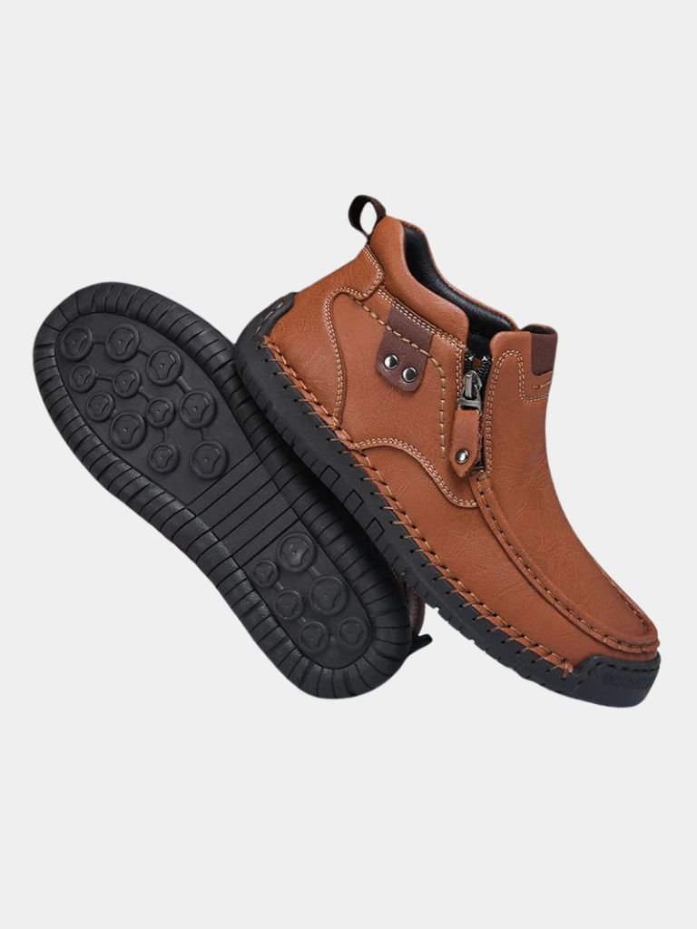 Brave Leather Boots - Casa  Laro CASA LARO