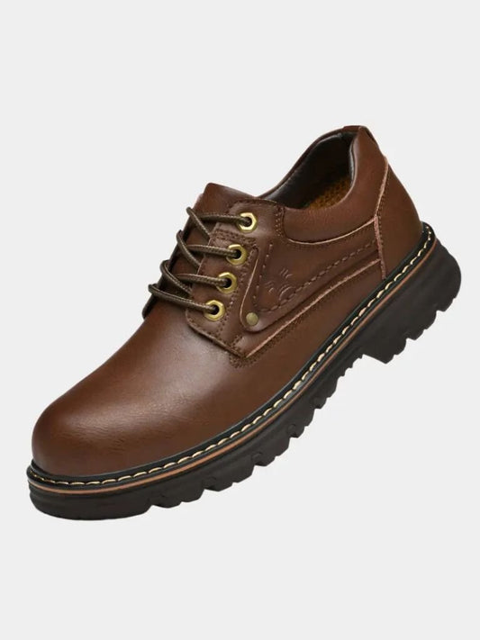 British Leather Elegant Oxford Shoes - Casa  Laro CASA LARO