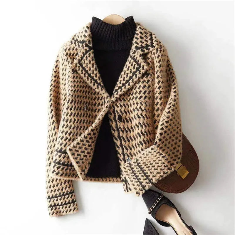Tailored Houndstooth - Blazer