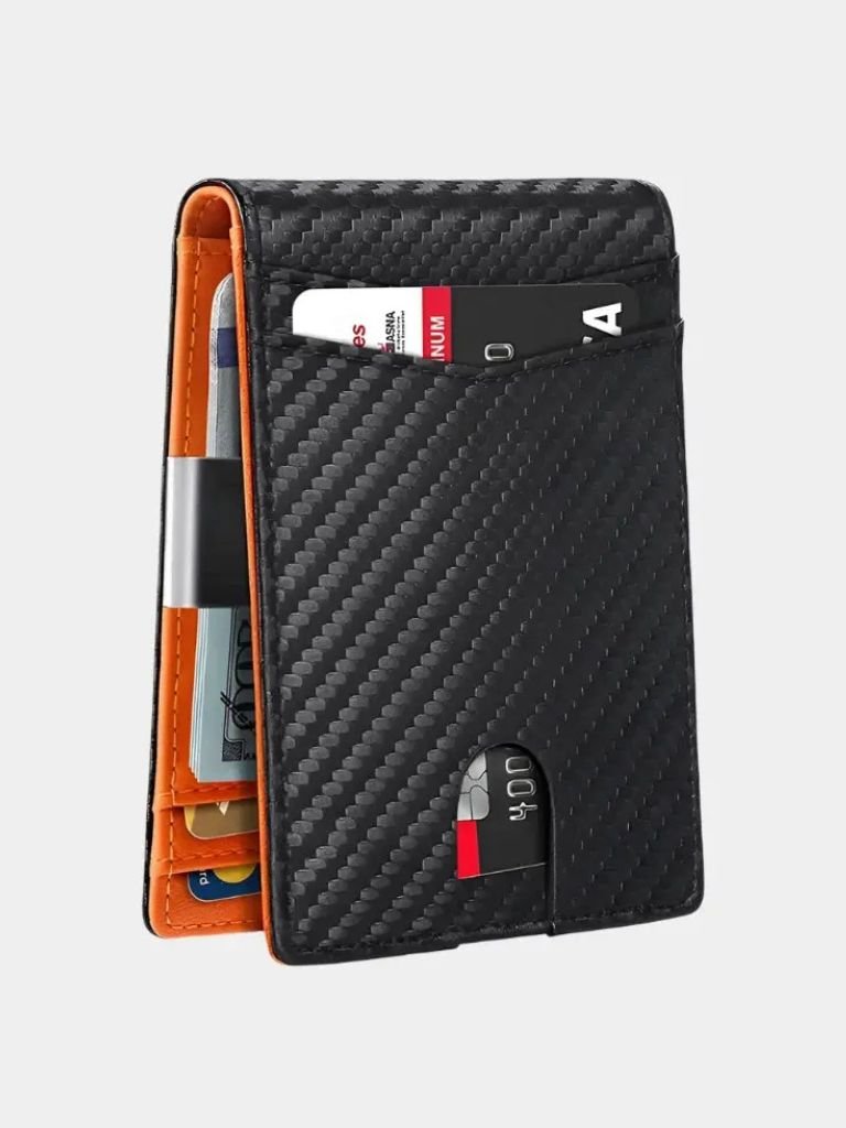 Carbon Fiber Anti RFID Minimalist Wallet - Casa  Laro CASA LARO