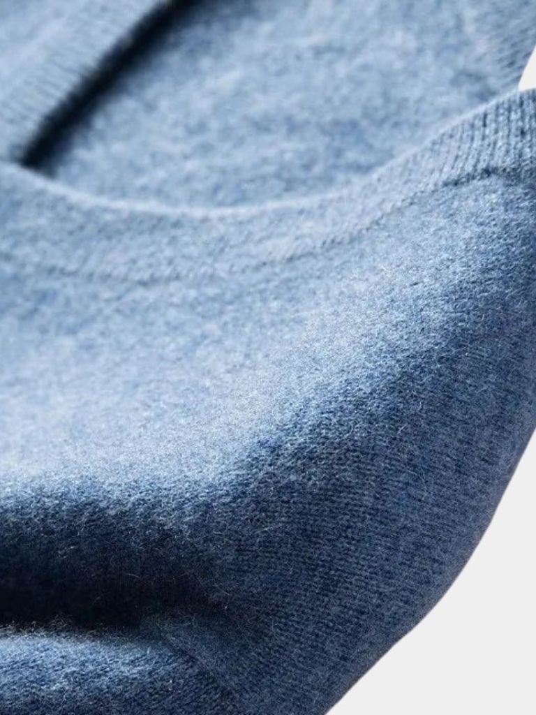 Cashmere V Neck Knitwear Sweater - Casa  Laro CASA LARO