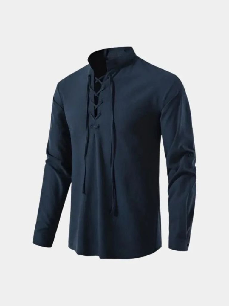 Casual Blouse Long Sleeve T-Shirt - Casa  Laro CASA LARO