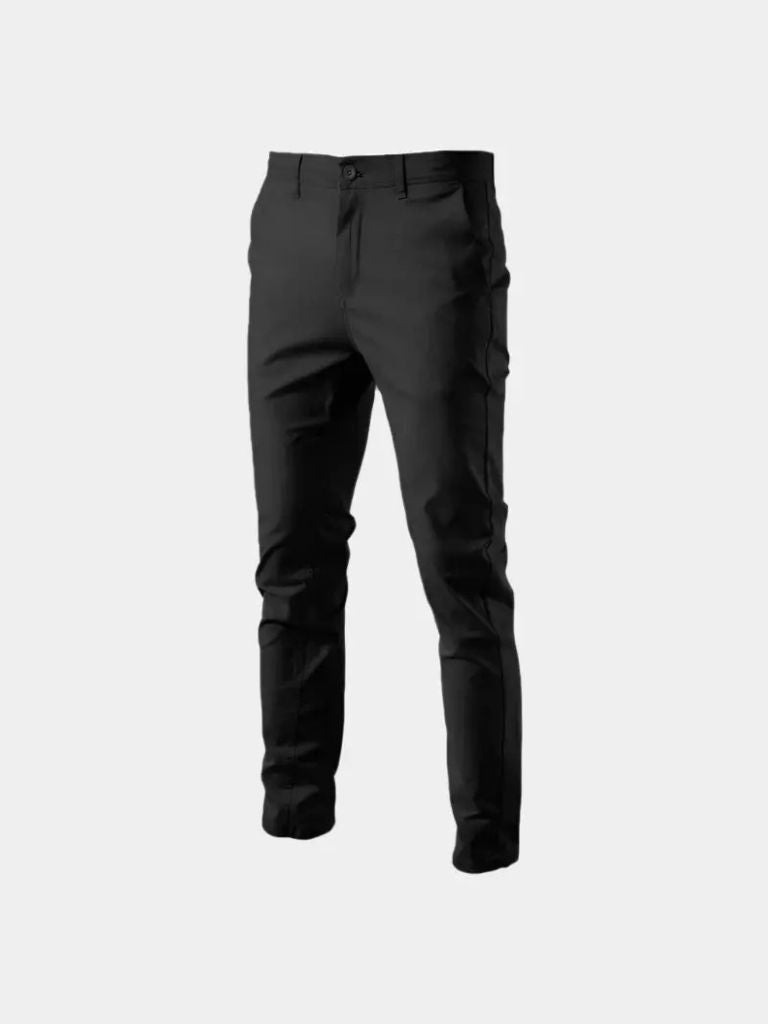 Casual Slim Fit Trousers - Casa  Laro CASA LARO