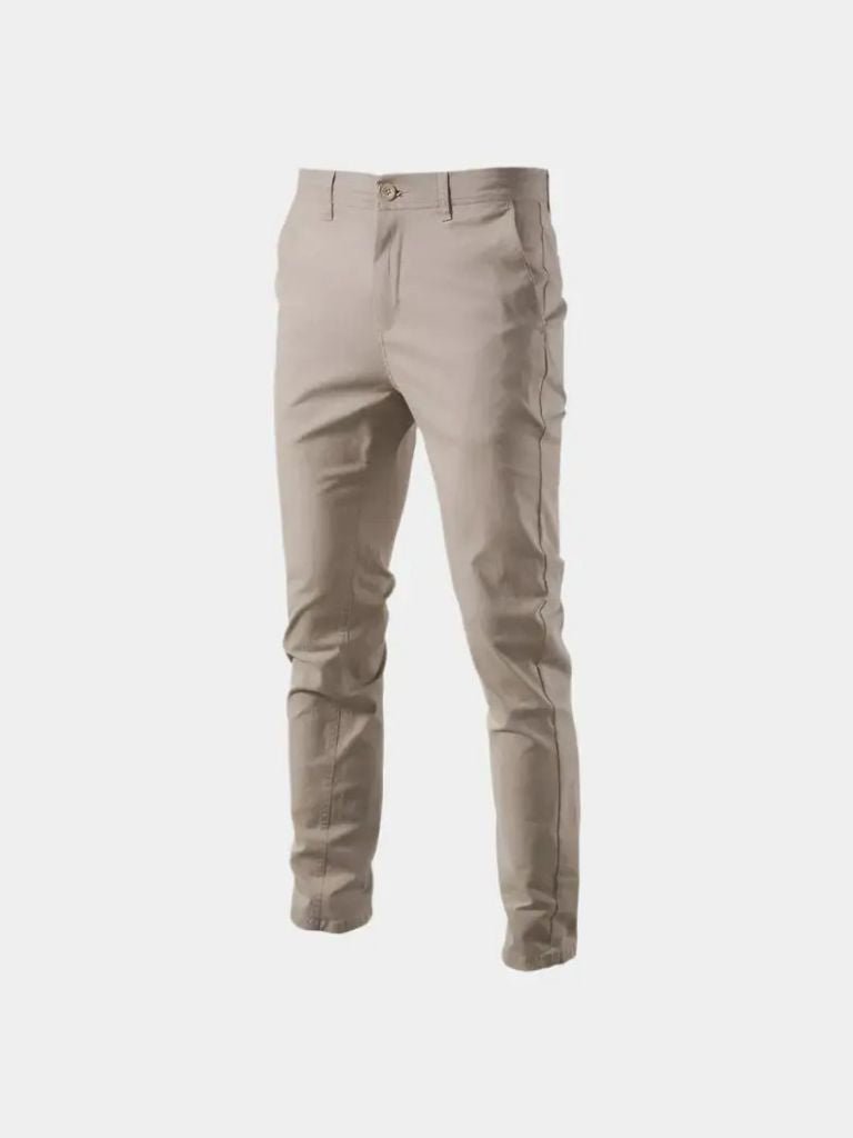 Casual Slim Fit Trousers - Casa  Laro CASA LARO