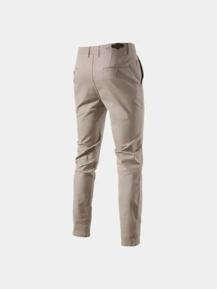 Casual Slim Fit Trousers - Casa  Laro CASA LARO