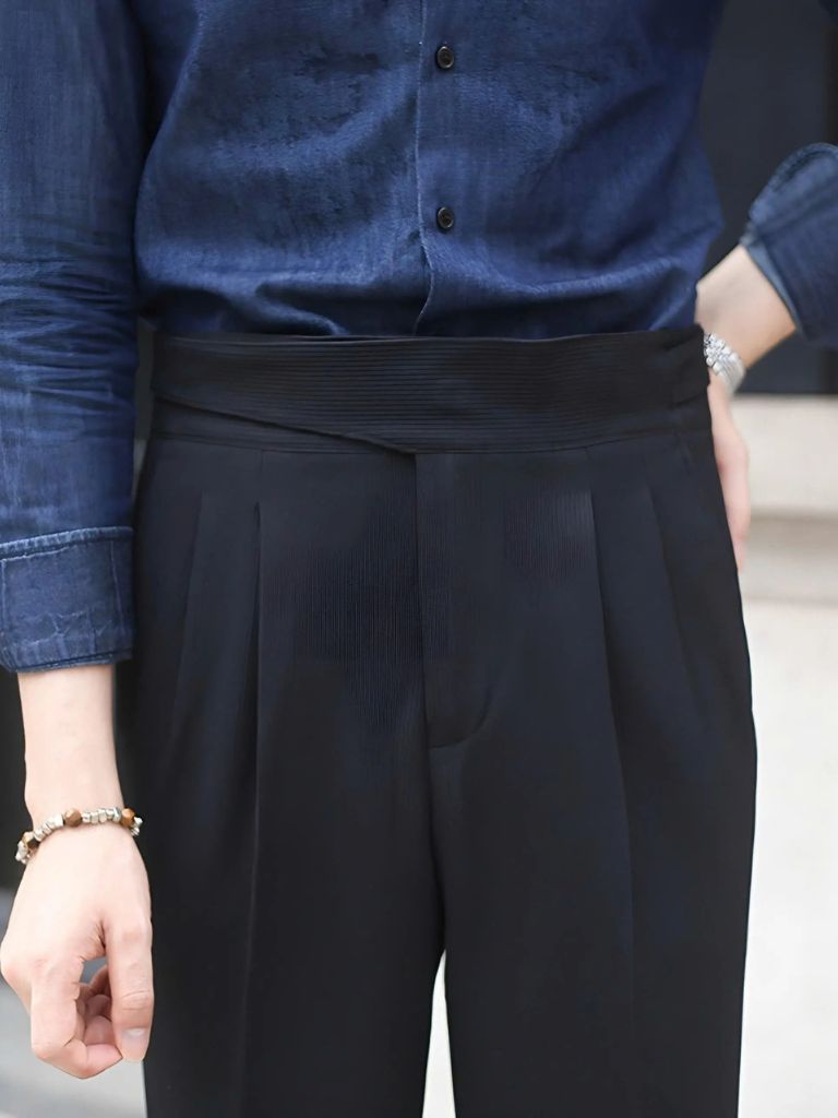 Corduroy Elegant Trousers - Casa  Laro CASA LARO