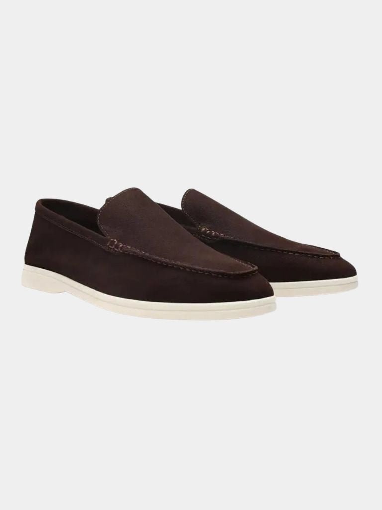 Cowhide Leather Loafers - Casa  Laro CASA LARO