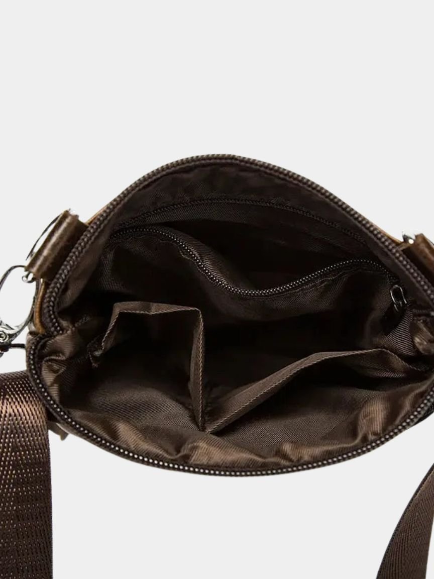 Crossbody Leather Shoulder Bag - Casa  Laro CASA LARO