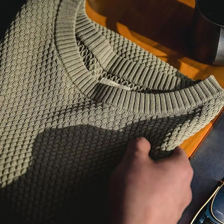 Milano Retro Ribbed Knit - T-Shirt