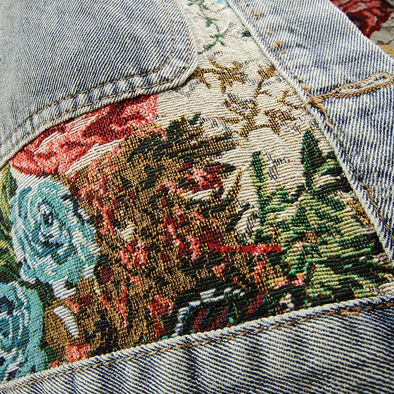 Lyon Blossom Denim - Jacket