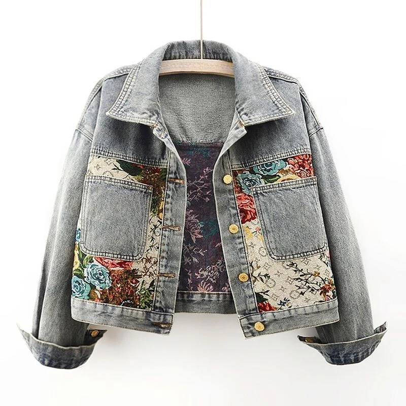 Lyon Blossom Denim - Jacket