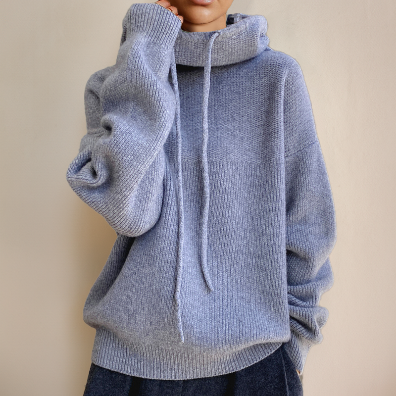 Aria Merino Wool Turtleneck - Sweater