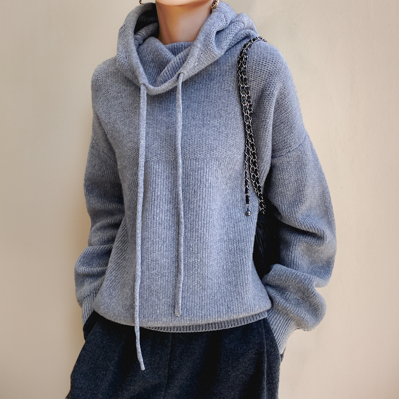 Aria Merino Wool Turtleneck - Sweater