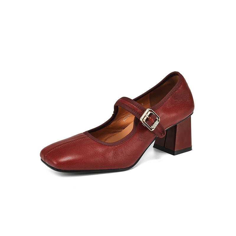 Nora™ | Elegant Strap Heels