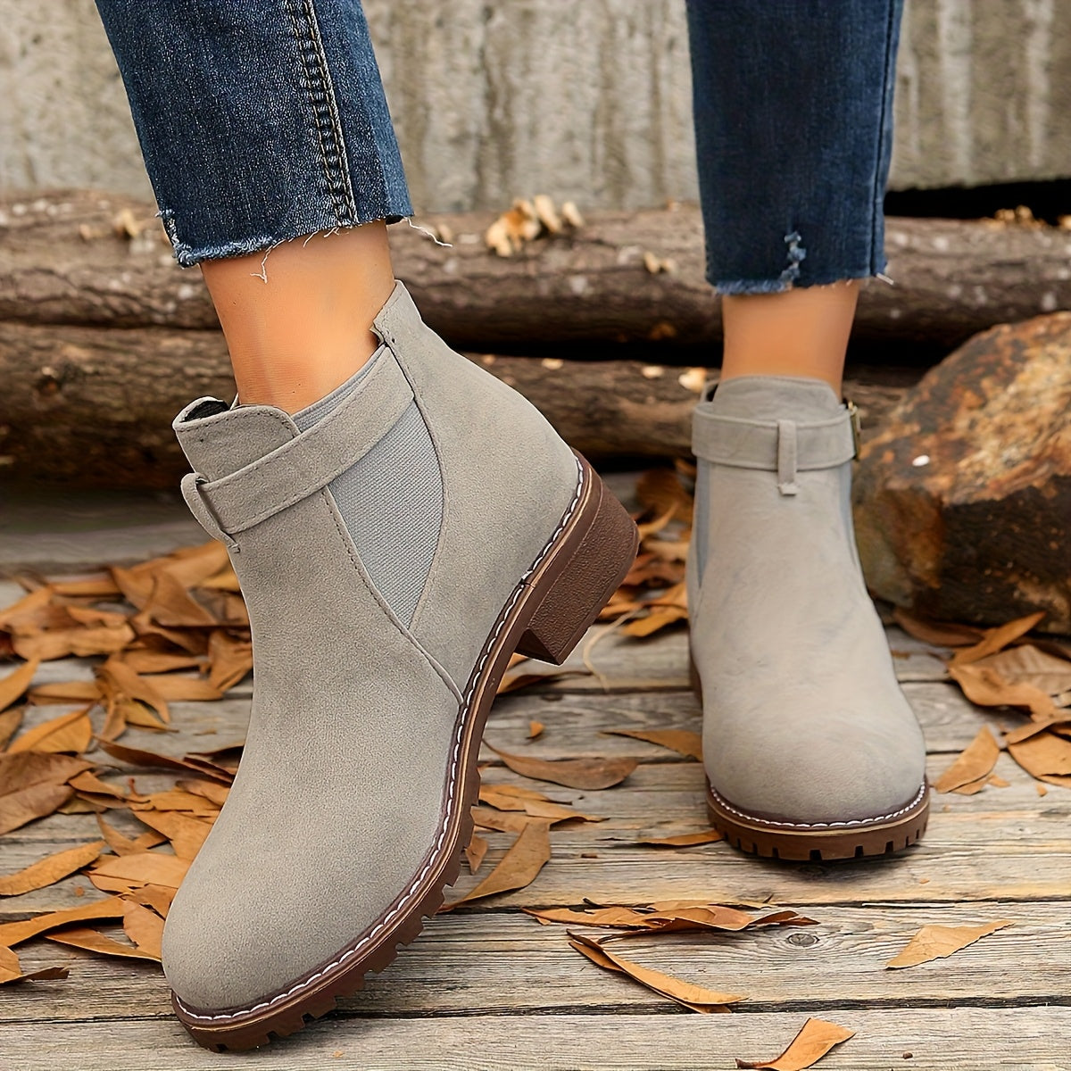 Siena Buckle Ankle - Boots